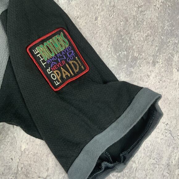 VTG Underground Railroad New York Black Yankees Shirt Men XL Gray Negro League - Picture 5 of 10